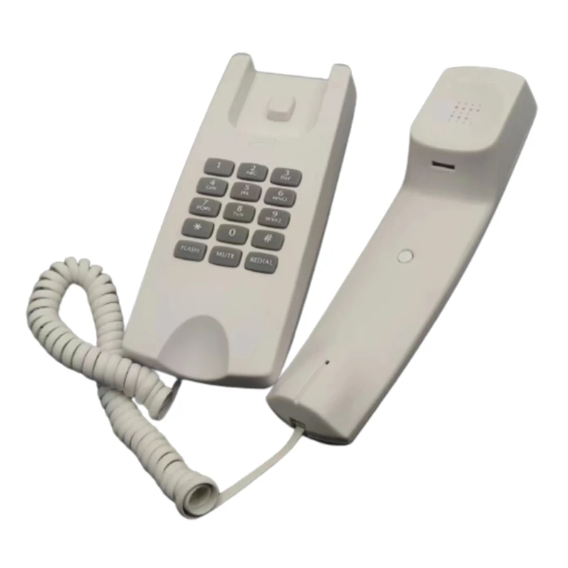 Kablolu Telefonlar Sabit Ev Telefonu Sabit Telefonlar Duvara Monte Sabit Telefon Ofis Otel Ev Banyo 896C Görüntü 4