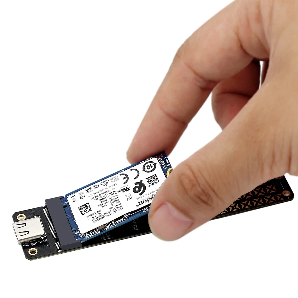 M. 2NGFF katı hal diski SSD USB Adaptörü 10 Gbps Hız M. 2 NGFF sabit disk adaptör desteği 2230/2242/2260/2280 Boyutu SSD Görüntü 4