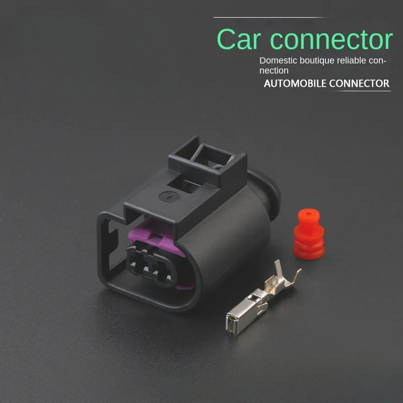 Otomobil konektörü DJ7025B-3.5-21, Volkswagen Audi korna ve yüksek basınçlı yağ pompası tapası 4D0971992 için uygundur. Görüntü 4