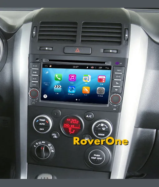 Suzuki Grand Vitara için Android 8.0 Dokunmatik Ekran Ses 2 Din Araba Stereo Bluetooth Telefon Bağlantı MP3 DVD GPS Navigasyon S200 Görüntü 4
