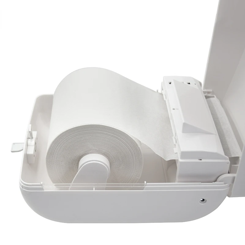 Sıcak satış merkezi Tuvalet banyo Duvara Monte fotoselli otomatik sensör kağıt havlu dispenseri Görüntü 4