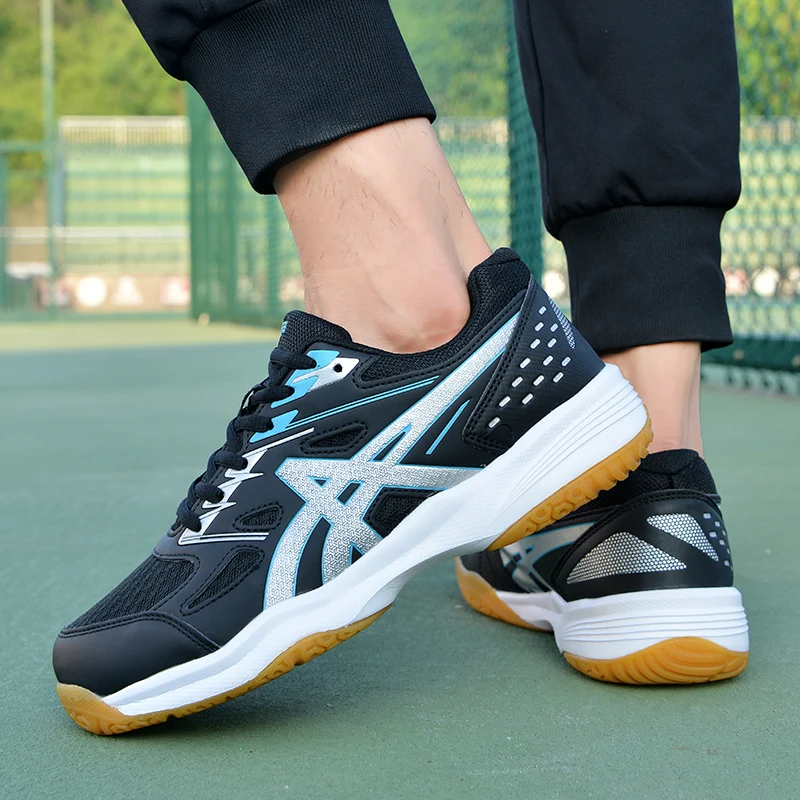 Voleybol Tenis Ayakkabıları Erkekler Kadınlar için Profesyonel Mahkeme spor ayakkabılar Nefes Erkekler Kadınlar Badminton Sneakers Erkek Eğitmenler Görüntü 4