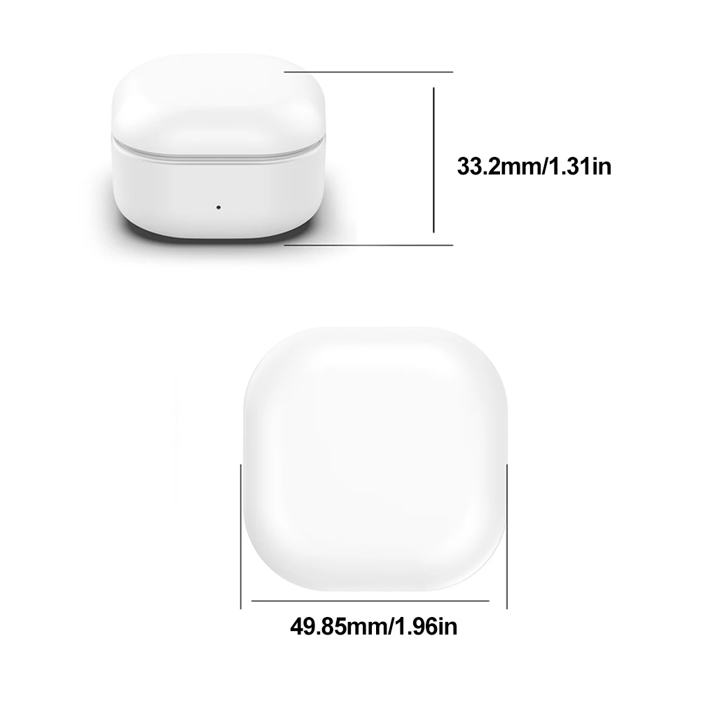Şarj Kapağı Taşınabilir Kulaklık Şarj Kutusu Yedek Şarj Çantası için Uyumlu Samsung Galaxy Tomurcukları FE Görüntü 4