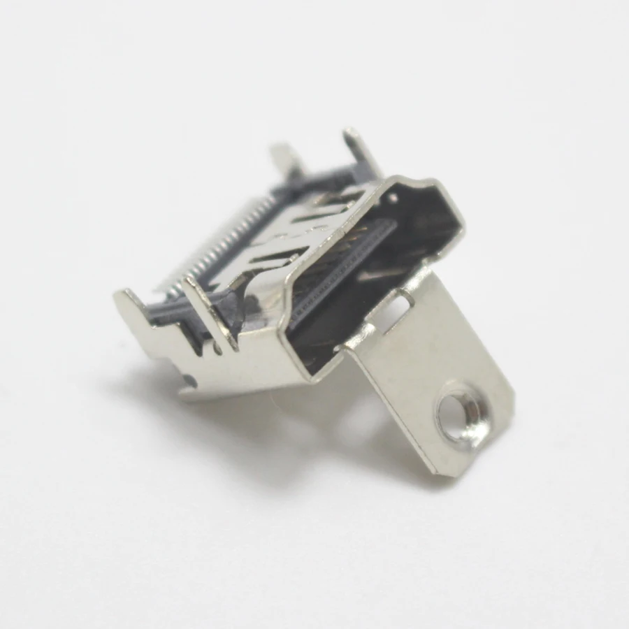 1/2/5 adet DIY HDMI Tip A Kaynak Tipi Dişi Fiş jack 19 Pin SMT Konektörü 4 Ayak Nikel kaplama Soket Görüntü 5