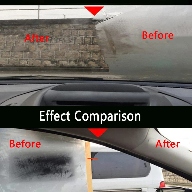 1/2 ADET 30ml Araba Buğulanmaya Karşı Ajan Gözlük Kask Buğu Çözücü Otomatik buğu Önleyici Ajan Araba Cam Nano Hidrofobik Kaplama Sprey Su Görüntü 5