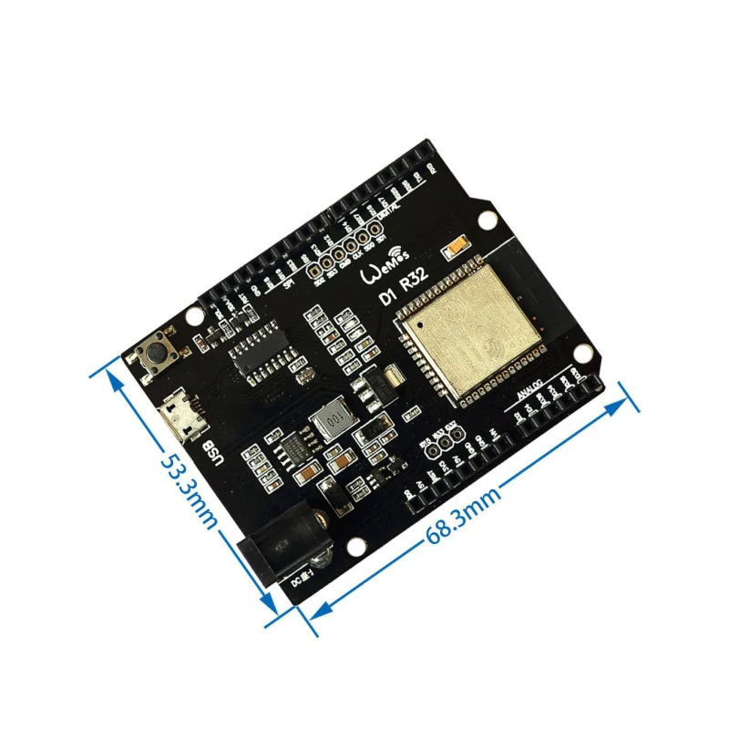 1/2 ADET Wemos D1 Mini Arduino için R3 D1 R32 WİFİ Kablosuz Geliştirme Kurulu CH340 4M Bellek Görüntü 5