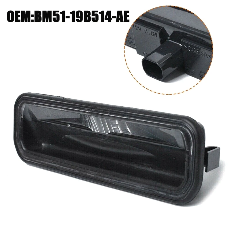 1 ADET Bagaj Kapağı Kolu Plaka İşık Mikro Anahtarı Düğmesi Siyah Otomotiv Malzemeleri Fit Ford Focus İçin M3 BM51-19B514-AE Görüntü 5