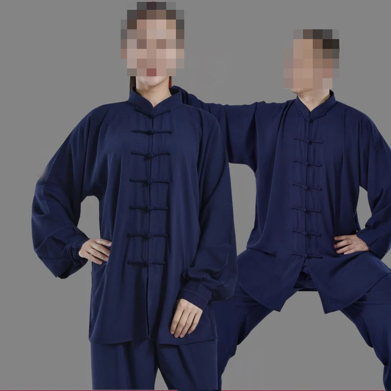 17 renk yüksek kaliteli Dövüş sanatları wushu giyim kung fu takım elbise tai chi üniformaları taiji kostümleri mavi/pembe / kırmızı Görüntü 5