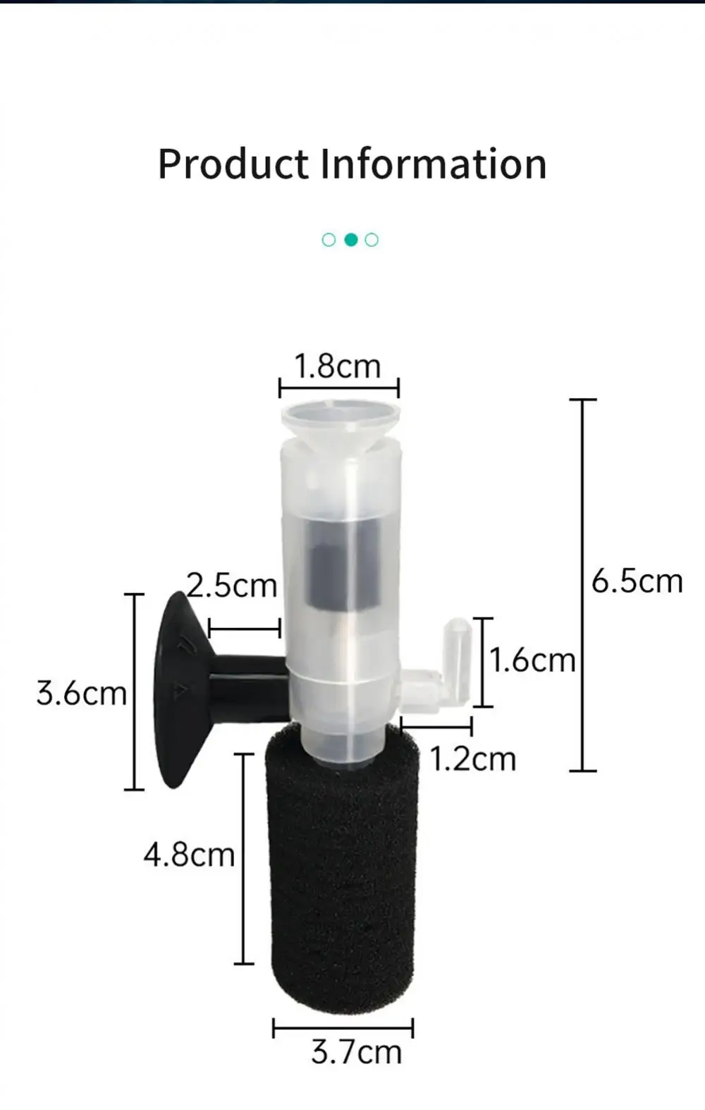 Akvaryum filtresi Tankı Pratik Biyokimyasal Sünger Filtreler Mini Çok Katmanlı Filtre Küçük Balık Tankı İçin sünger filtre Pompaları Kaynağı Görüntü 5