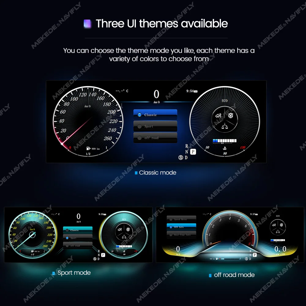Araba LCD Gösterge Paneli Hız Göstergesi Mercedes Benz E Sınıfı İçin W212 E200 E230 E260 E300 S212 Dijital Küme Enstrüman Ekran Görüntü 5