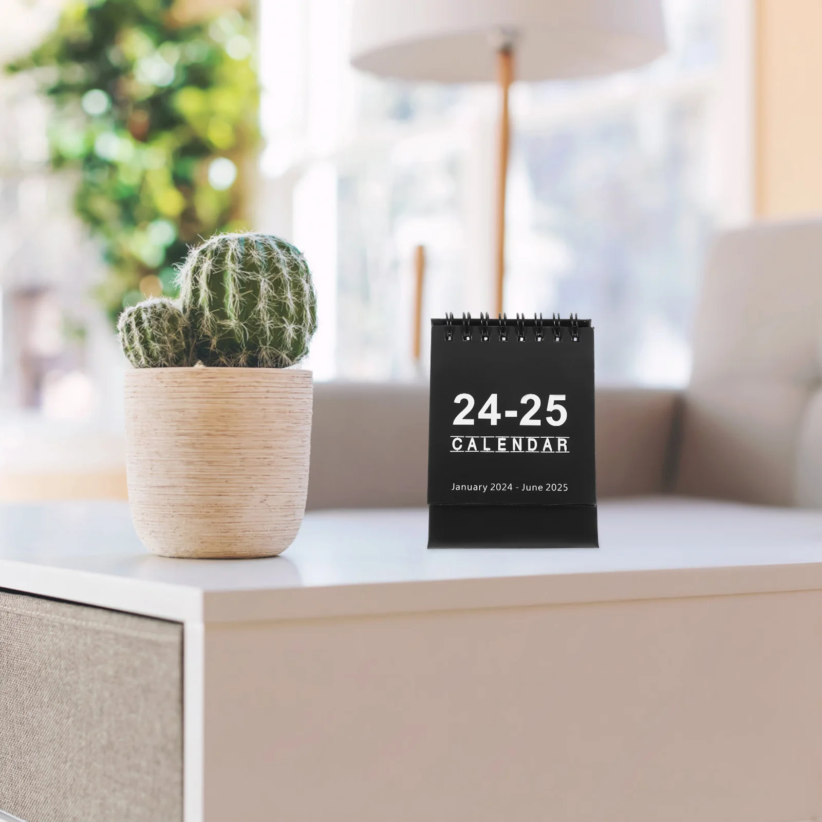 Dizüstü 2024 Mini Masa Takvimi ofis hediyeleri Tezgah Planlamacıları Kağıt Yaratıcı Dekor Görüntü 5