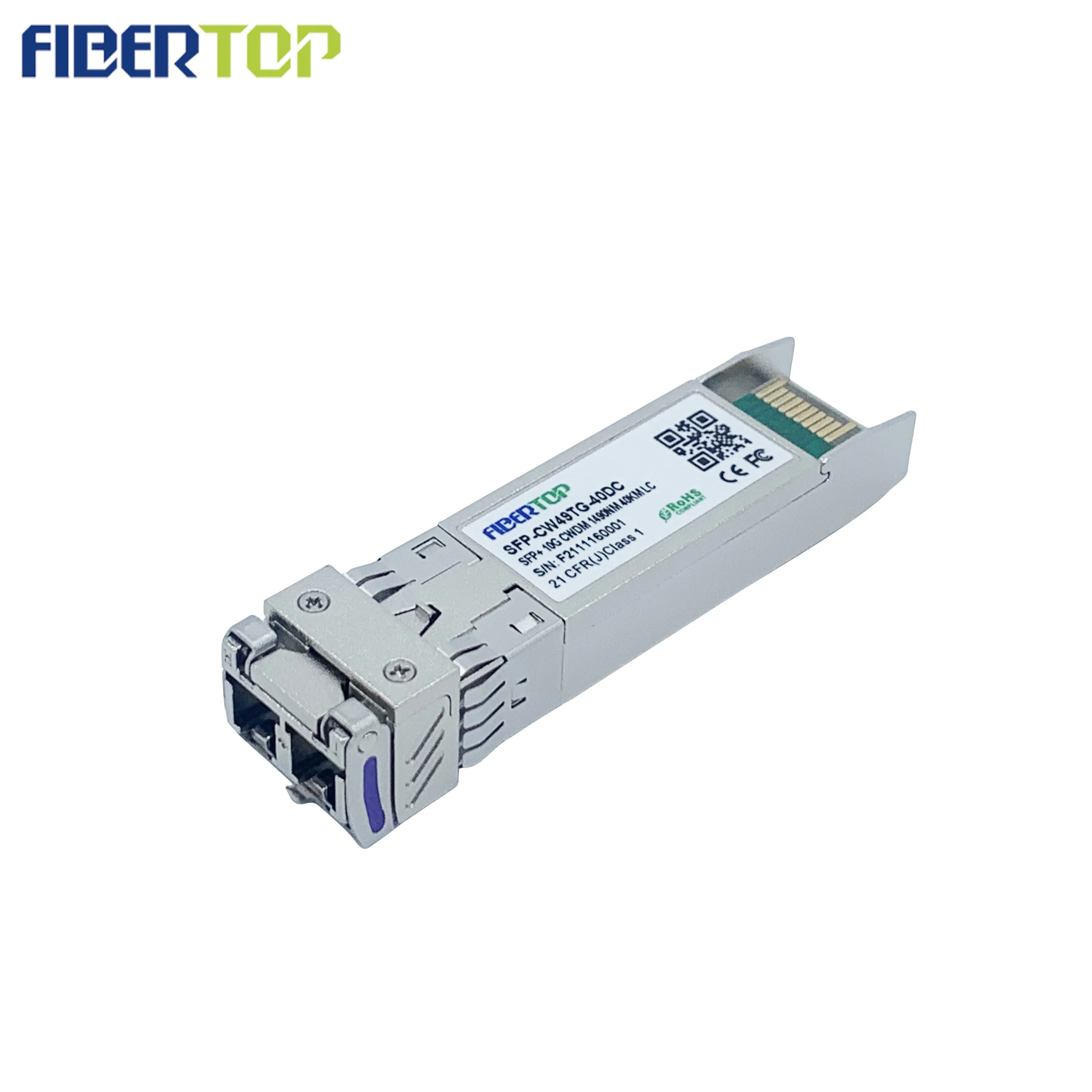 FİBERTOP 10g cwdm sfp + optik modül en iyi fiber optik internet doğrudan bağlantılı alıcı-verici Görüntü 5