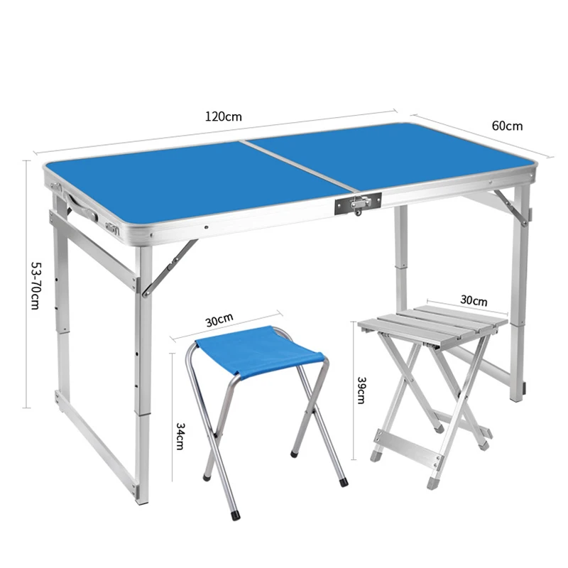 HCLDJM Taşınabilir Açık Katlanır masa Sandalye Alüminyum Alaşımlı Katlanabilir dizüstü bilgisayar masası Su Geçirmez Ultra hafif Dayanıklı Piknik Masası Görüntü 5