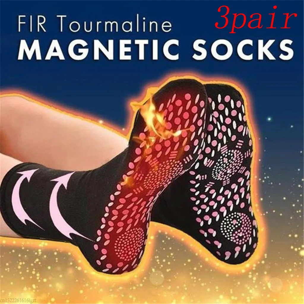 Manyetik Çorap kadınlar için ısıtma Unisex kadın Giyim Yeni Çorap Yüksek Kaliteli Ayak bileği Çorap Harajuku kadın Çift Çorap Kış Görüntü 5