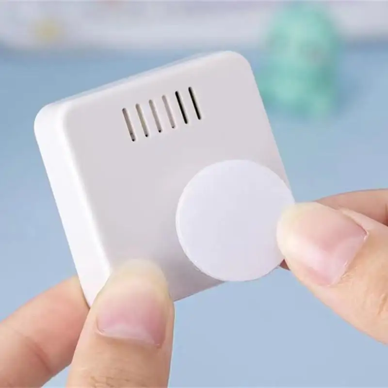 Mini Higrometre Ev Elektronik Akıllı Termometre Yatak Odası Vücut Sıcaklık Sensörü Ev Bebek Odası Hava Nem Ölçer Görüntü 5