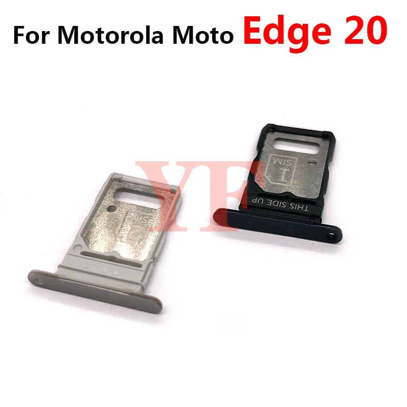 Motorola Moto Kenar için 30 20 S Pro Lite 5G Bir Fusion Plus Kenar X30 SIM Kart Tepsi Yuvası Tutucu adaptör soketi Onarım Parçaları Görüntü 5