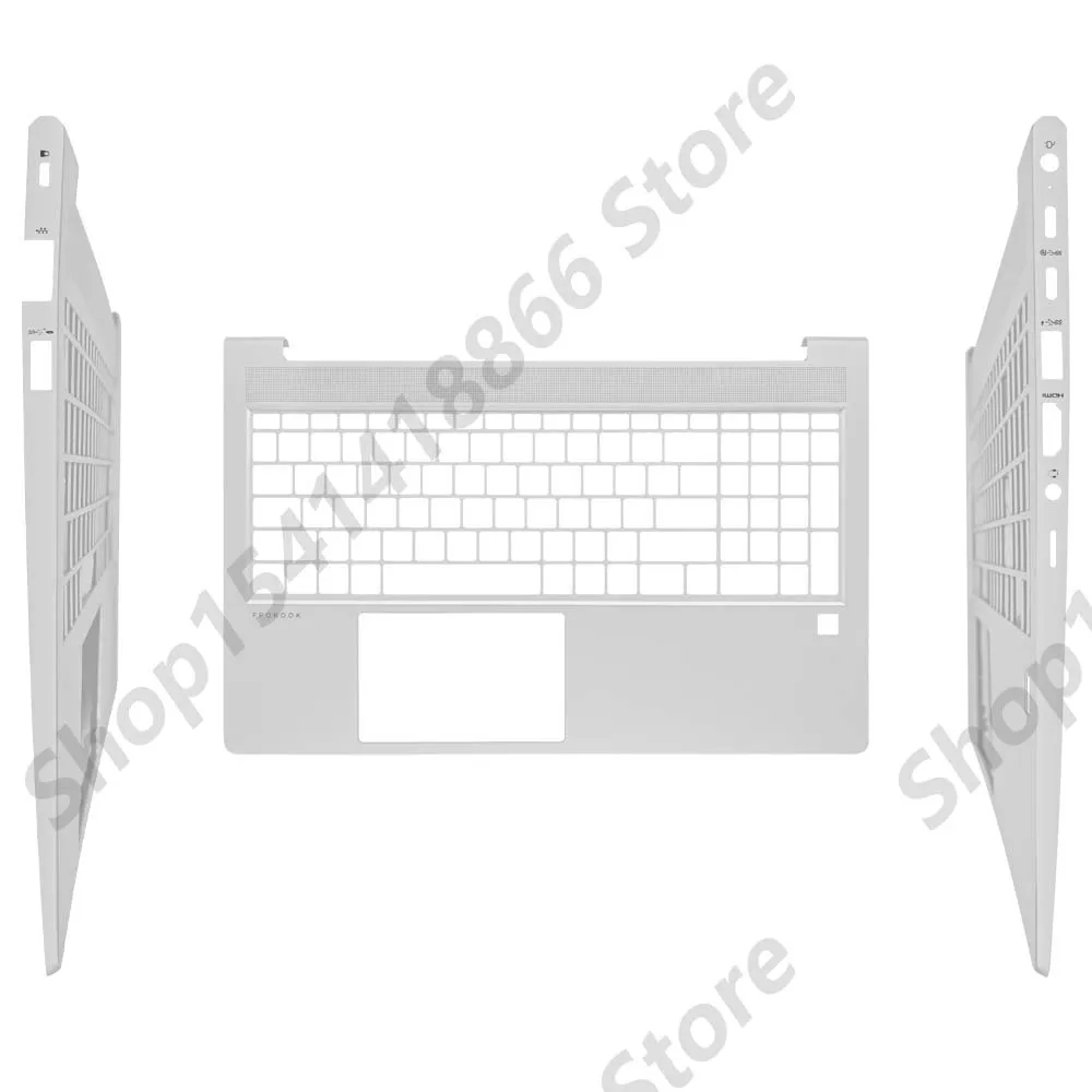 Orijinal Yeni Laptop Top Durumda HP ZHAN66 Pro15 G5 450 G10 LCD Ekran arka kapak Palmrest Üst Durumda Kabuk Değiştirin Gümüş Görüntü 5