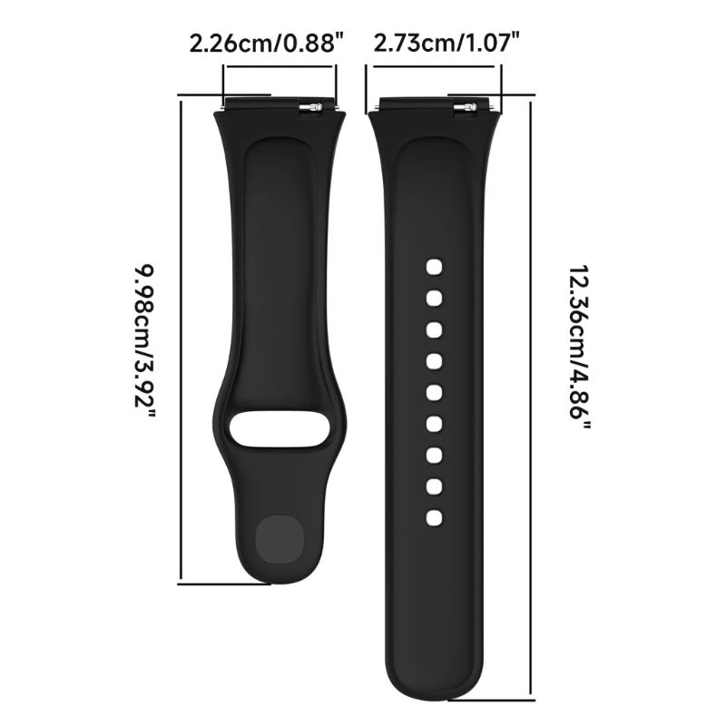 Saat kordonları Redmi İçin Watch3 Lite Aktif Kadın Erkek Kız Yumuşak Silikon Bilekliği Yedek Kayış Görüntü 5