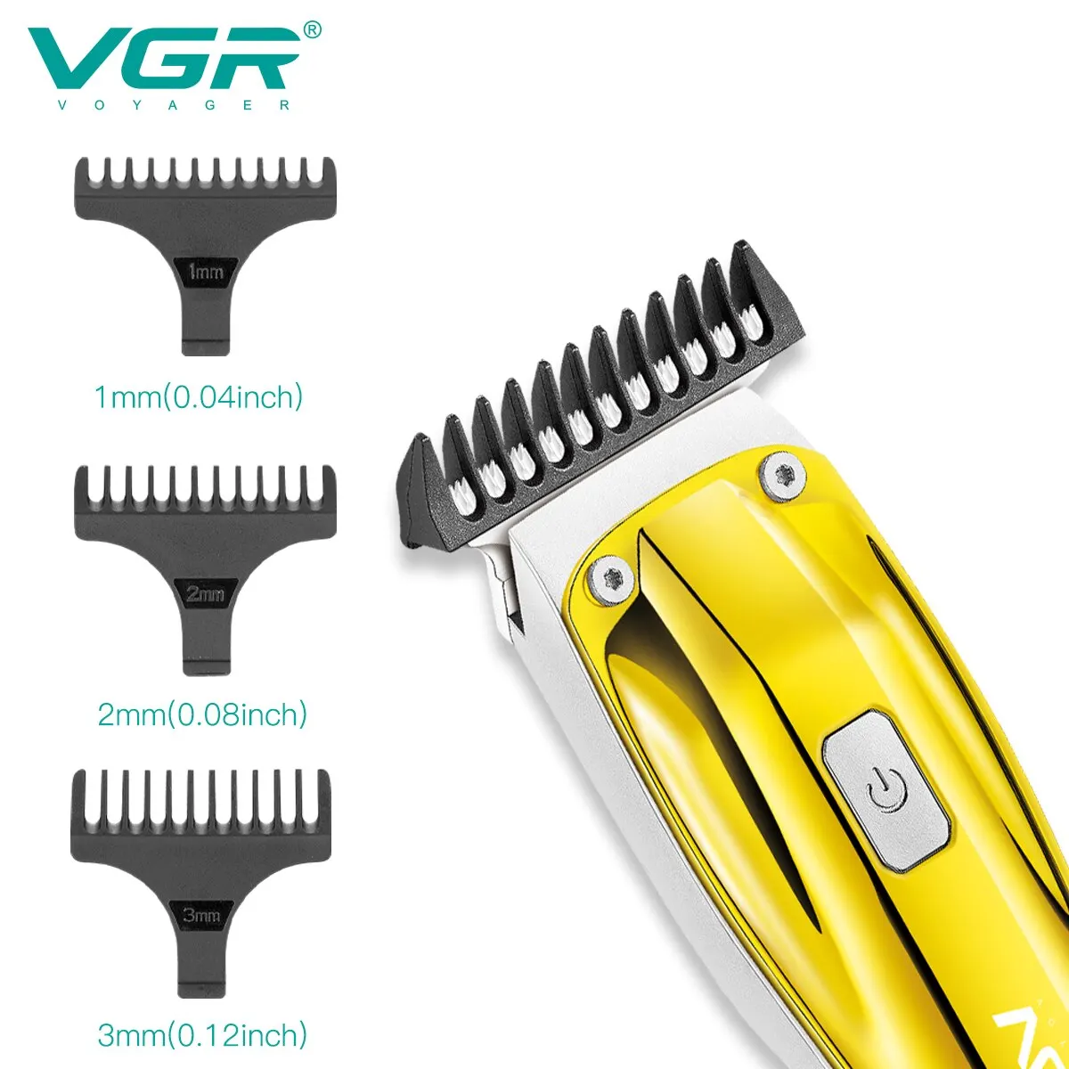 VGR Saç Kesme Elektrikli Saç Kesme Makinesi Akülü Saç Kesimi Makinesi Şarj Edilebilir Saç Düzeltici Taşınabilir Düzeltici Erkekler için V-956 Görüntü 5
