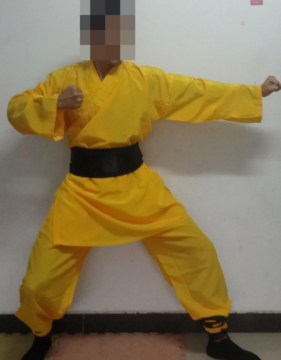 yüksek kaliteli unisex Dövüş sanatları kung fu takım elbise kanat chun shaolin rahipleri üniforma giyim wushu zen kostümleri yetişkin ve çocuk çocuklar Görüntü 5